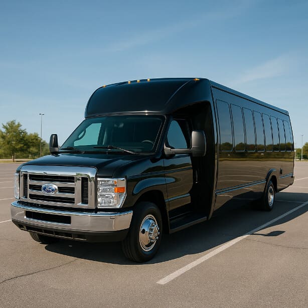Bus Rental Company Anaheim 18 Passenger Minibus