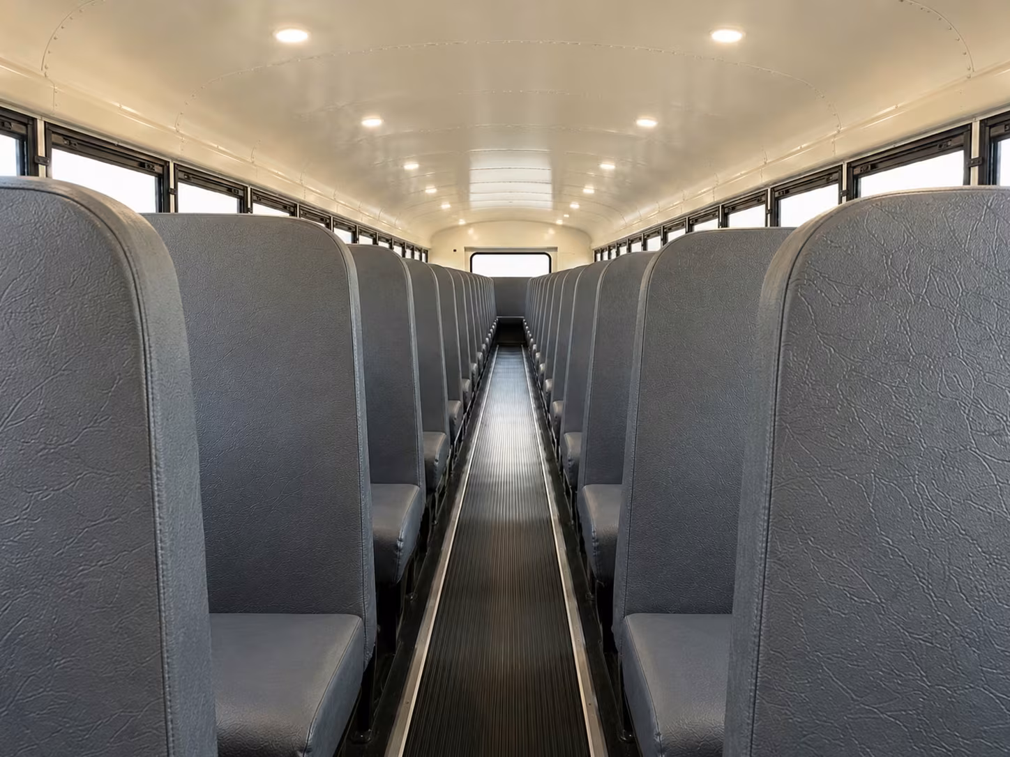 school bus interior